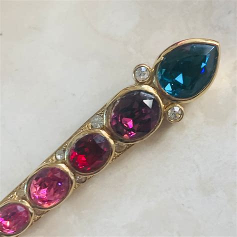 vintage christian dior brooch pin.